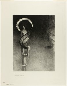 Halo de serpent - Odilon Redon