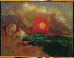 Saint Georges et le Dragon - Odilon Redon