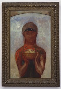 La Coupe du Mystère, ou Sibylle, vers 1890 - Odilon Redon
