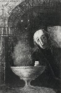 La Recherche infinie, de Nuit, 1886 - Odilon Redon