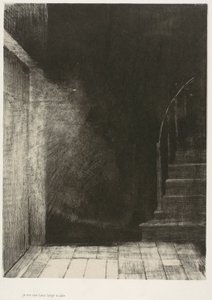 Nous avons tous deux vu une grande lumière pâle, planche 2 de 6 - Odilon Redon