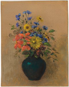 Fleurs sauvages - Odilon Redon