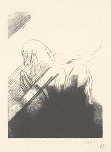 Cheval ailé - Odilon Redon