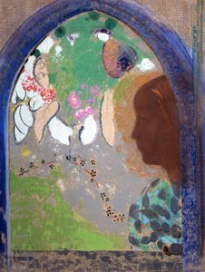 Femme à la fenêtre - Odilon Redon