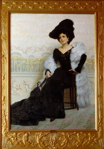 Portrait de Madame Agliano. Peinture d