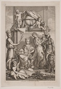 Allégorie des quatre continents - Odvardt Helmoldt de Lode