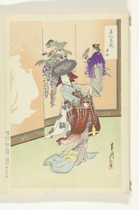 Femme dansante (Vergelijkingen tussen schoonheden en bloemen)
