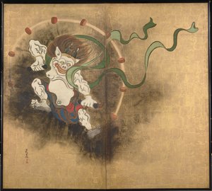 Le dieu de la tempête - Ogata Korin