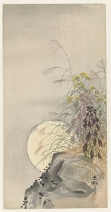 Herbes sous la pleine lune - Ohara Koson