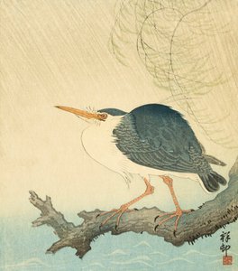 Héron dans une tempête, par l