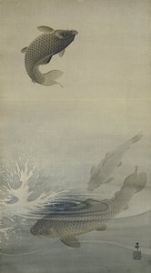 Carpes - Ohara Koson