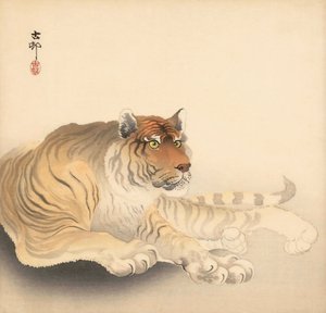 Tigre, 20e siècle - Ohara Koson