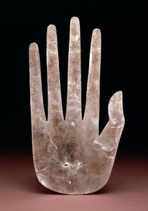 Découpe en forme de main, 200 av. J.-C.-400 apr. J.-C. (mica) - Ohio Hopewell culture