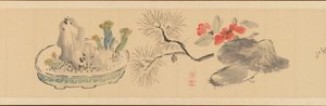 Lettre avec des fleurs