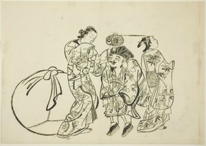 Mesure de la taille de Daikoku, no. 5 d