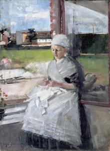 Fille bretonne - Olga Boznanska