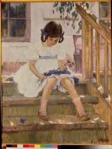 La petite fille aux myrtilles - Olga Lyudvigovna Della Vos Kardovskaya