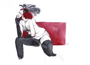 Le glamour mystérieux des flappers - Olga Skomorokhova
