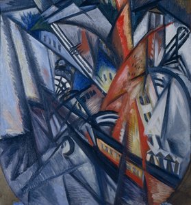 Incendie dans la ville, 1913