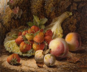 Nature morte avec fraises, 1916 - Oliver Clare