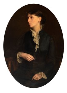 Portrait de Fidelia Bridges - Oliver Ingraham Lay