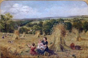 Le champ de récolte - Oliver Lupton