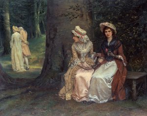 Amour non partagé, Une scène de Beaucoup de bruit pour rien - Oliver William Williams