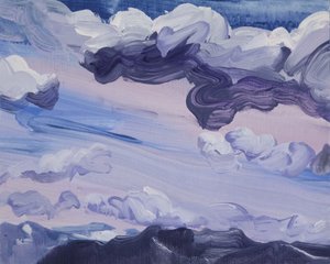 Loèche-les-Bains 3, 2012 (acrylique sur toile)