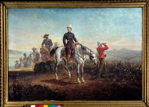 Campagne coloniale en Afrique du Sud : Prince impérial Eugène Louis Napoléon Bonaparte au Zoulouland - Olivier Pichat