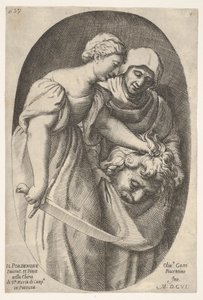 Judith avec la tête d