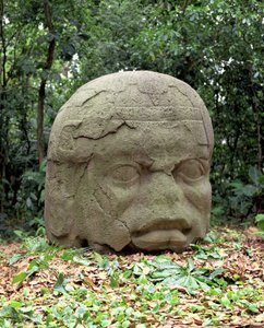 Tête colossale 26, période pré-classique - Olmec