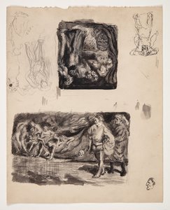 Motifs littéraires et dessins de figures - Oluf Hartmann