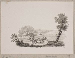Le vieux et les jeunes pêcheurs - Oluf Olufsen Bagge