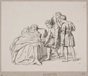 Le vieil homme et ses fils - Oluf Olufsen Bagge