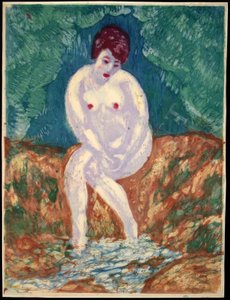 Une source, tirée de la série « Bonheur »