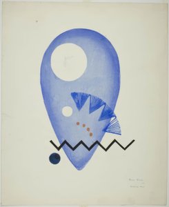 Blaue Blume von Onchi Kôshirô