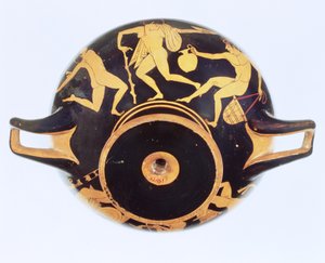 Kylix à figures rouges attiques, 500-480 av. J.-C.
