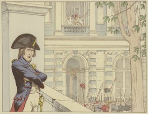 Napoléon voit le roi Louis XVI pour la deuxième fois, le 20 juin 1792