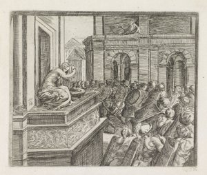 David espionne Bethsabée - Orazio Borgianni