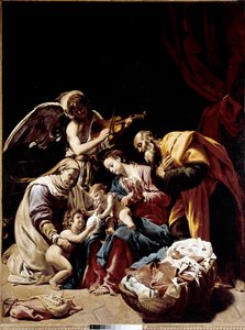 Sainte famille - Orazio Borgianni