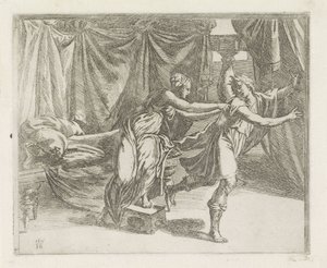 Joseph et la femme de Potiphar - Orazio Borgianni