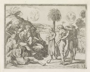 Joseph raconte ses rêves à ses frères - Orazio Borgianni