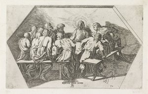 La Cène - Orazio Borgianni