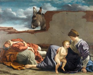 Repos pendant la fuite en Égypte, 1615-1621