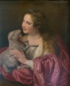 Sainte Agnès - Orazio Gentileschi