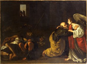 La délivrance de Saint Pierre - Orazio Gentileschi