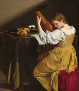 Le Joueur de Luth, vers 1612-1620 - Orazio Gentileschi