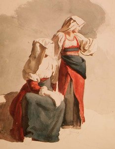 Jeunes paysannes italiennes, c.1834 - Orest Adamovich Kiprensky