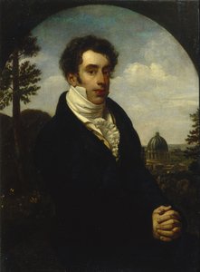 Portrait du prince Alexandre Mikhaïlovitch Golitsyne 1798-1858, 1819