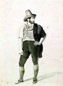 Le Jeune Italien, c.1834 - Orest Adamovich Kiprensky